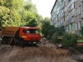По программе «Формирование комфортной городской среды» в городе Камешково начато благоустройство двух придомовых территорий.